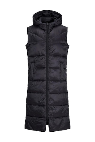 Jack & Jones 12245694 Jxnora Lightweight Long Vest Otw Şişme Yelek Siyah 001