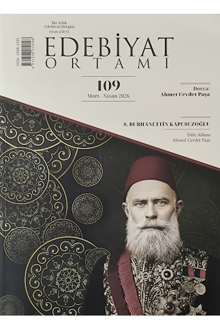 Edebiyat Ortamı Dergi 109.sayı Mart-nisan 2026 - Kitap Hediyeli