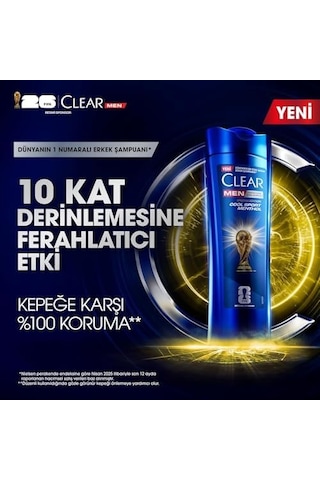 Men Sport Menthol Kepeğe Karşı Etkili Şampuan 350 Ml 69115177