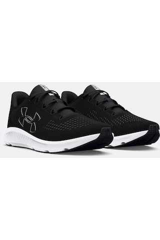 Under Armour Kadın Charged Pursuit 3 Big Logo Koşu Ayakkabısı 3026523-001 Siyah - Beyaz