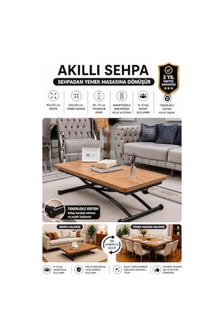 Juppo Üst Tabla Mdf Efesçam Oval Köşe Alt Siyah Dışa Kıvrım