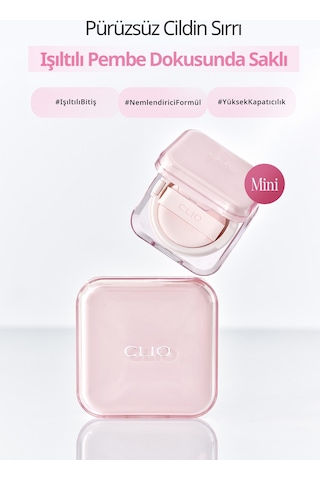Nemli Bitiş Sunan Clıo Kill Cover Mesh Glow Essential Cushion Mini 23n Ginger Spf50+ Pa++++