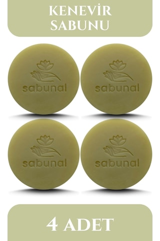 Sabunal Kenevir Sabunu 4 Adet - Nemlendirici Cilt Bakım Sabunu