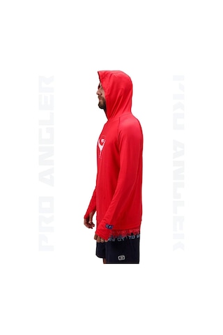 Fujin Pro Angler S24 Hooded Garnet Kırmızı