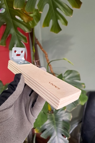 Vixpet Skynest Ahşap Güvercin Tüneği 14 cm 20 Adet Bekar Tüneği | Ahşap Tünek | Dinlenme Tüneği