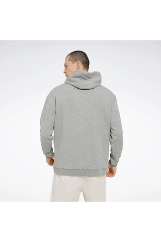 Reebok Classics Uniform Erkek Gri Kapüşonlu Sweatshirt Gri