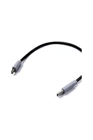 Type-c To Mikro Usb Kablosu, Usb Tip C - Mikro B Otg Kablosu Erkek - Erkek Şarj Veri İletimi, 25 Santimetre Kablo Zr7 Diğer