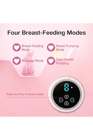 Jl Elektrik Göğüs Pompası Düşük Gürültü Elektrikli Süt Çektirme