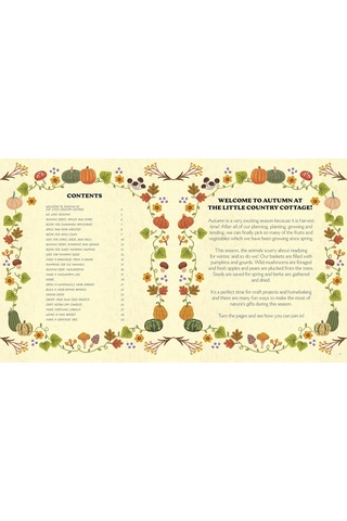Little Country Cottage: An Autumn Treasury Of Recipes, Crafts And Wisdom