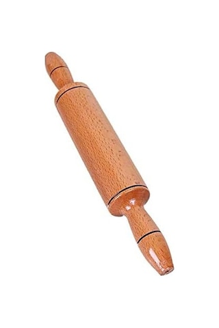 Şeker Portakalım 40 Cm Cilalı Ahşap Merdane Hamur Açıcı
