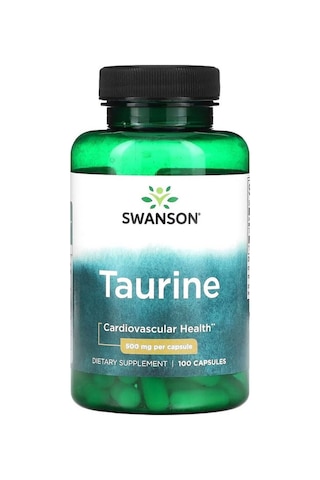 Taurin, 500 Mg, 100 Kapsül.usa Vers.