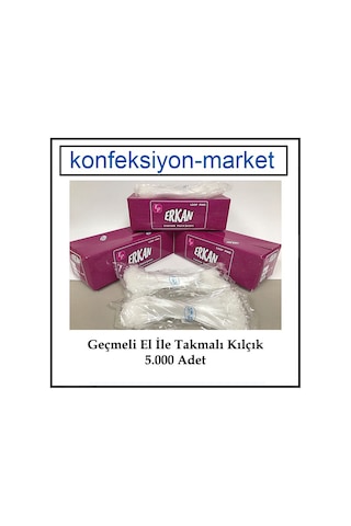 Elle Geçmeli Plastik Şeffaf Kılçık-El ile Takmalı Kılçık 4