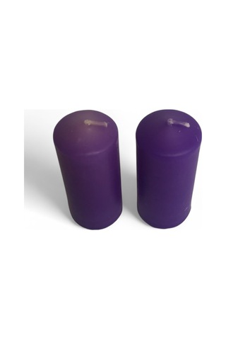 İkili Bar Mum Mor Mor