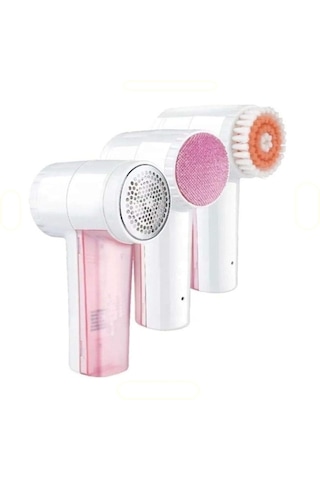 3 Başlıklı Şarjlı Tüy Ve Tiftik Toplama Makinesi - Kazak - Giysi