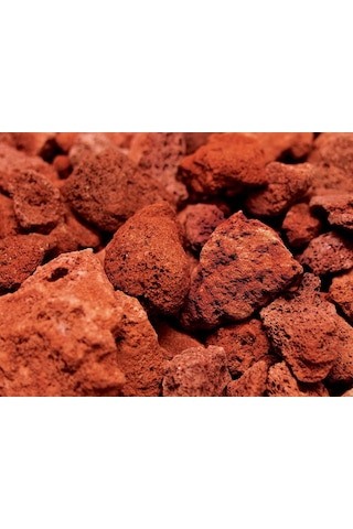 Pomza 4 KG 2-4 cm Kırmızı Pomza Tarım Pomzası Pomza Taşı Lav Taşı Cüruf Madeni Pomza Ponza