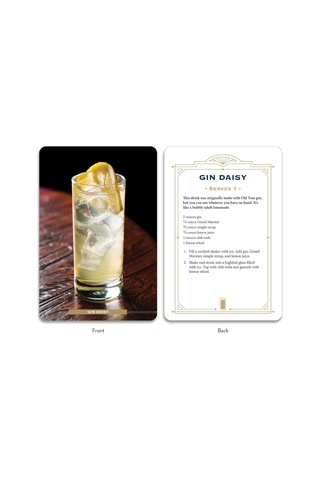 Gin Cocktail Cards A Z: The Ultimate Drink Recipe Dictionary Deck