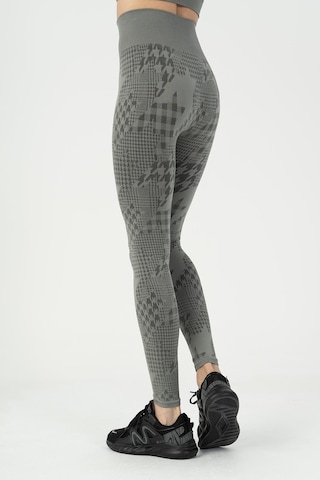 Maraton Active Slimfit Kadın Tayt Fitness Siyah Tayt 812101 SiYAH