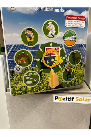 Sunpro 1175 Taşınabilir Güç İstasyonu 100 Ah Jel Akü Şebekeden Şa