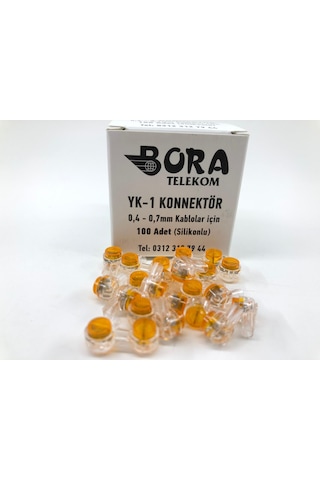 Ek Boncuğu Yak 1 Konnektör ( 1Kt 100 Lü ( Ürün Adınıza Faturalı )