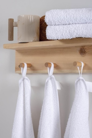 30x30 Cm 5 Ad. Mutfak Havlu Seti Düz Peçete Havlusu Kurulama Bezi Beyaz