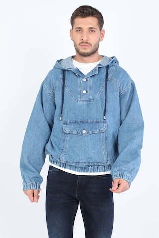 Keepout Erkek Jean Sweatshirt Mavi 001