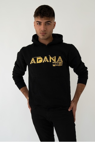 Adana Mafıa Sıfır Bir 01 Kapşonlu Unisex Sweatshirt Hoodie Polar