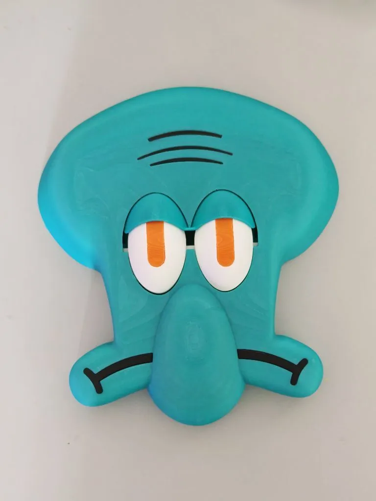 Squidward Dekoratif Işık Anahtarı Kapağı Ve Çocuk Odası Duvar Süsü, Priz Üstü Kapak 84 84