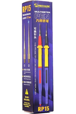 Mechanic Rp15 Multimetre Test Prob Kablosu 1000v 20a