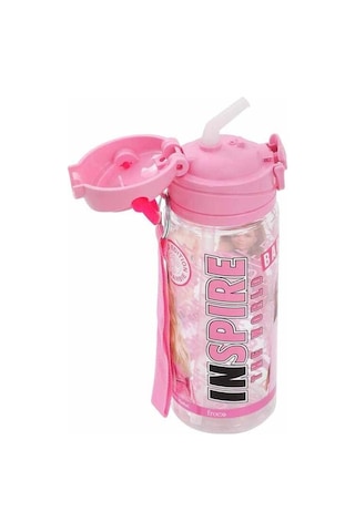 Matara Barbie Plastik 500 Ml Inspire Pipetli Barbie Suluk Karışık