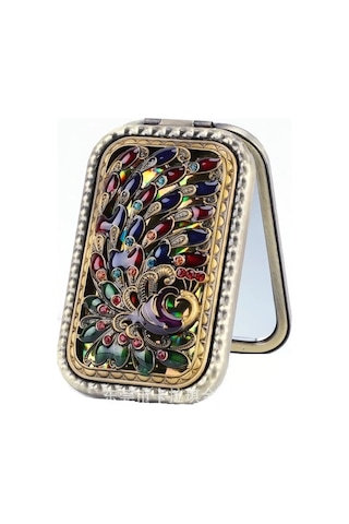 Mama Karma Cep Aynası Katlanabilir Hediye 226721607 Altın Rengi