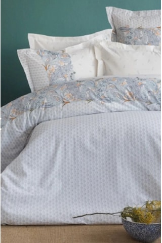 Apricitas Home Grace Blue Çift Kişilik Nevresim Takımı