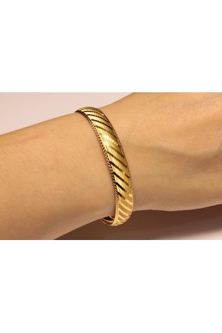 Hakan Güler Kuyumculuk 22 Ayar Altın Meltem Model Bilezik 12001