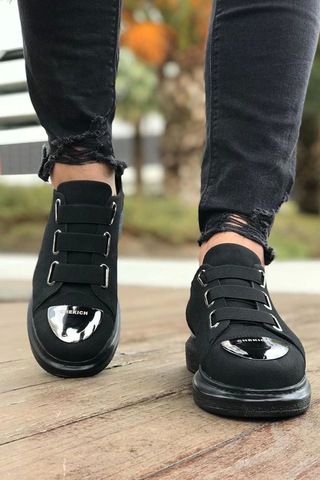 Ch251 Sst Mirror Suede Erkek Ayakkabı Sıyah Çok Renkli