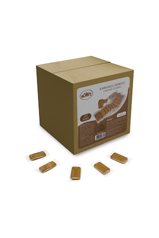 Bompi Karamelli Speculoos Tek Paketli Bisküvi 1300 G