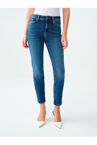 LOFT Elena Slim Fit Kadın Pantolon Lf2036080 Q1.v1 Denim