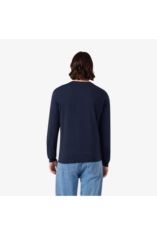 Champion Ls Erkek Lacivert T-shirt 221799 2800284