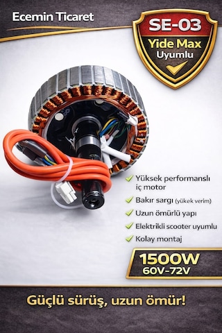 Volta Yide Se-03 Max İç Motor Volta Yide Se-03 Max İç Motor