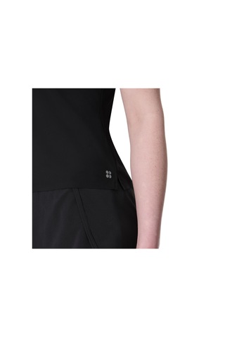Sweaty Betty Sweaty Betty Zero Gravity Race Fit Tee Kadın Siyah Koşu Tişört Blk Siyah