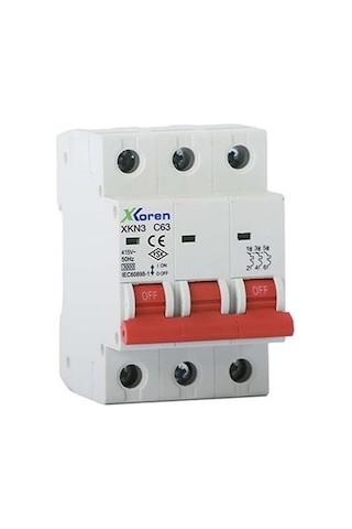 Xkoren 3 50a C 6ka Otomatik Sigorta