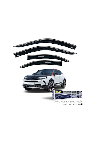 Opel Mokka Kromlu Cam Rüzgarlığı Niken 2022+ Sonrası Uyumlu