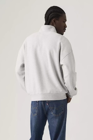 Levi's Erkek Bol Kesimli Yarım Fermuarlı Gri Sweatshirt - 005hs-0004 Gri