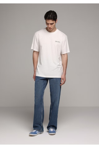 Colin's Colins Comfort Fit Yuvarlak Yaka Düz Erkek Beyaz Kısa Kol Tişört Cl1079374 Q1.v2 Ofw