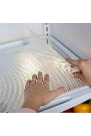Kaydırmaz Şeffaf Raflık Örtüsü 45x300 Cm Dolap İçi, Çekmece Ve Buzdolabı Koruyucu Eva Pvc Kaplama