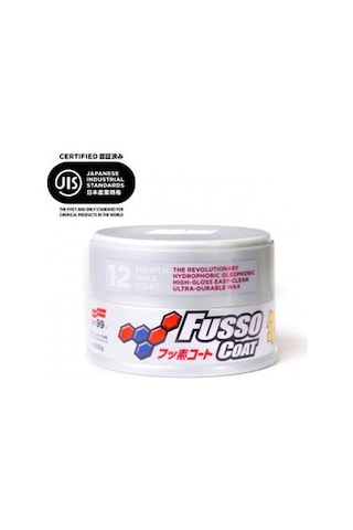 Soft99 Fusso Coat 12 Aylık Wax Açık Renk Avrupa Versiyon 200gr.