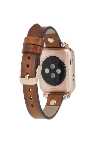 Apple Watch Uyumlu Deri Kordon 42-44-45mm Rg Rst2ef