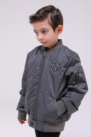 Benitto Kids Erkek Çocuk Mevsimlik Yağmurluk Ceket 51294-gri Gri