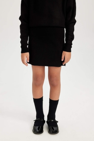 DeFacto Kız Çocuk Siyah Taşlı Etek D1389A824WNBK27 Siyah