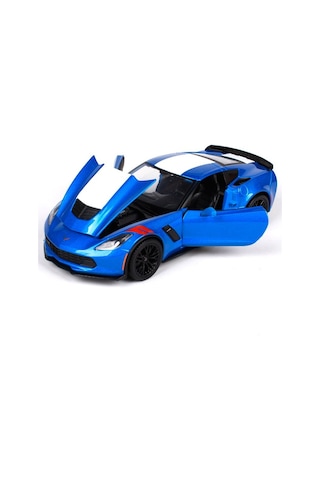 Maisto 2017 Corvette Grand Sport 1 24 Mavi Model Araba