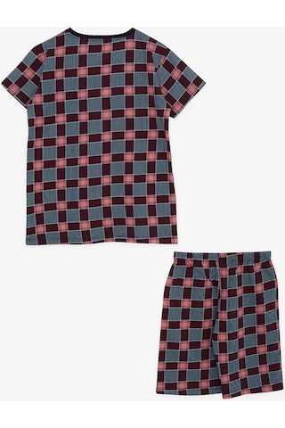 Breeze Kız Çocuk Şortlu Pijama Takımı Ekose Desenli 10-14 Yaş, Karışık Renk-karışık Renk Çok Renkli