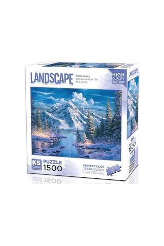 Ks Games 1500 Parça Dağ Ve Donmuş Göl Puzzle